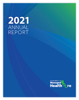 2021 DMHC Annual Report 2021 DMHC Annual Report