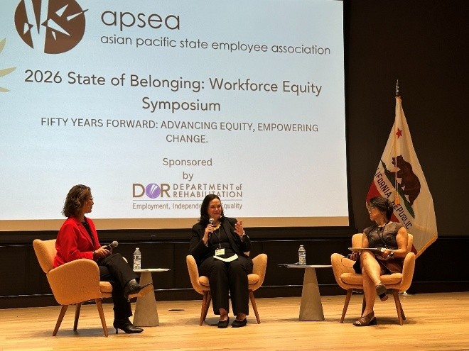 Mary Watanabe with Stephanie Toma and Dr.Erica Pan
