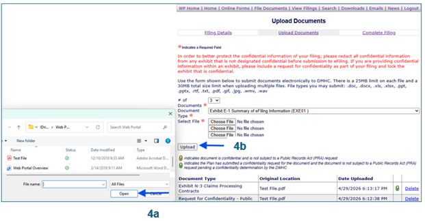 Select a document Window