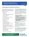 Getting Health Care Benefits and Services Fact Sheet